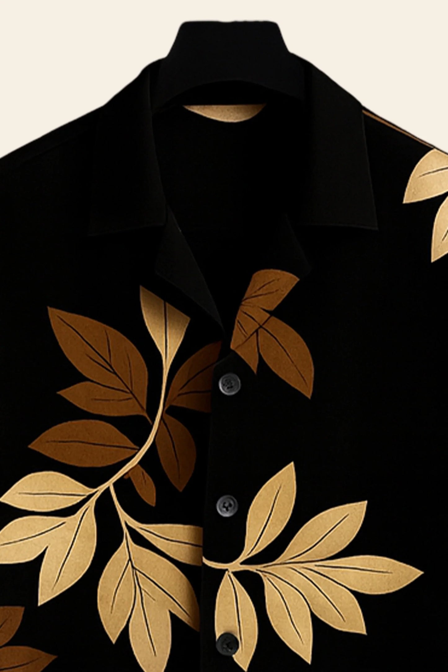 Black Leaf Men's Casual Half Sleeve Shirt and Full Pant Set