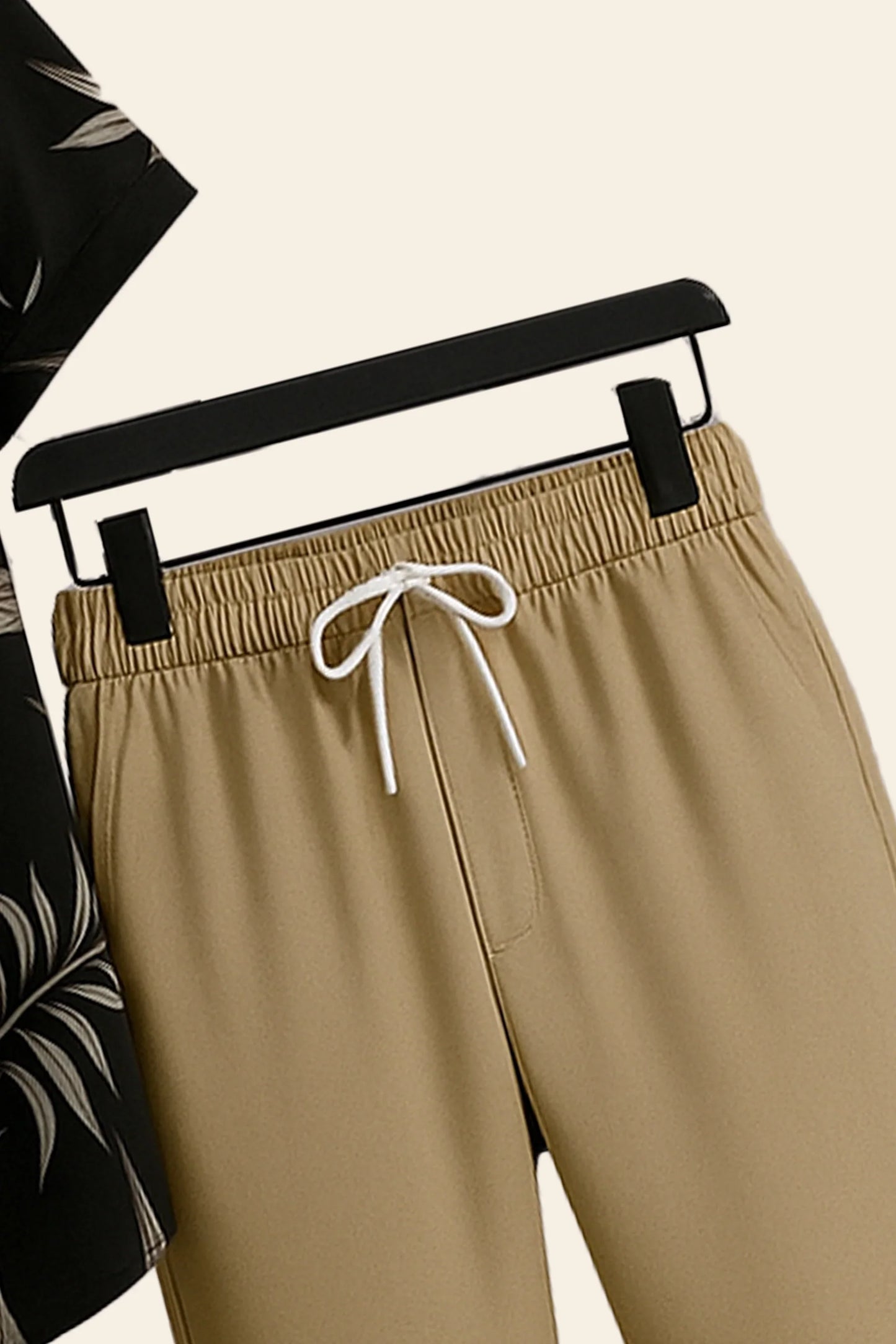 Golden Leaf Men's Casual Half Sleeve Shirt and Full Pant Set