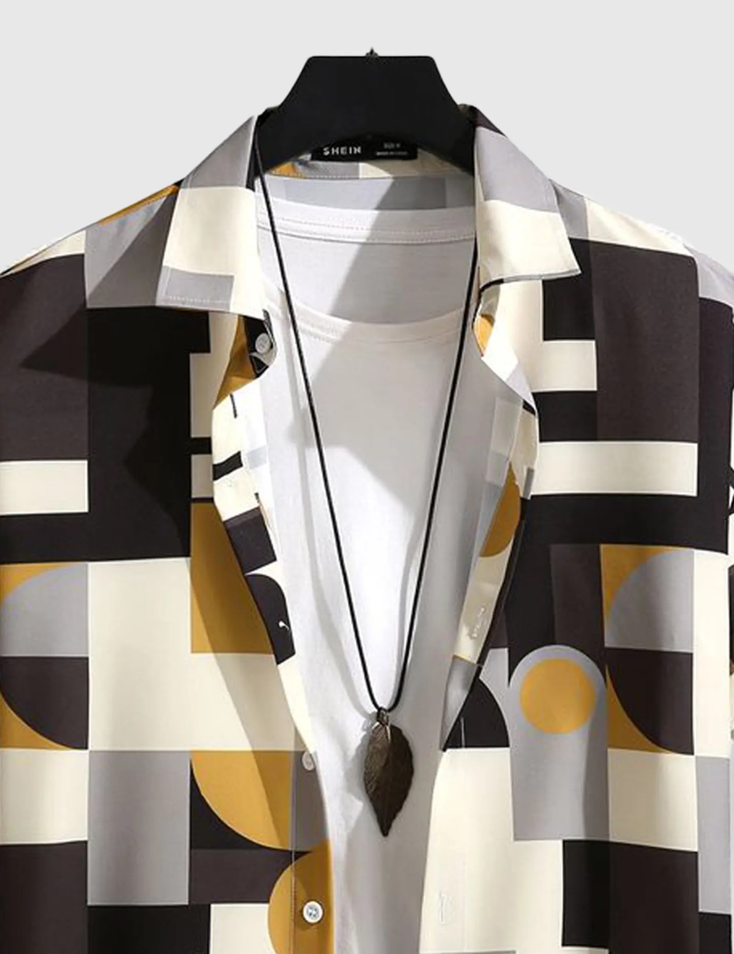 Minecraft Blocks Men's Half Sleeves Printed Shirt Exclusive