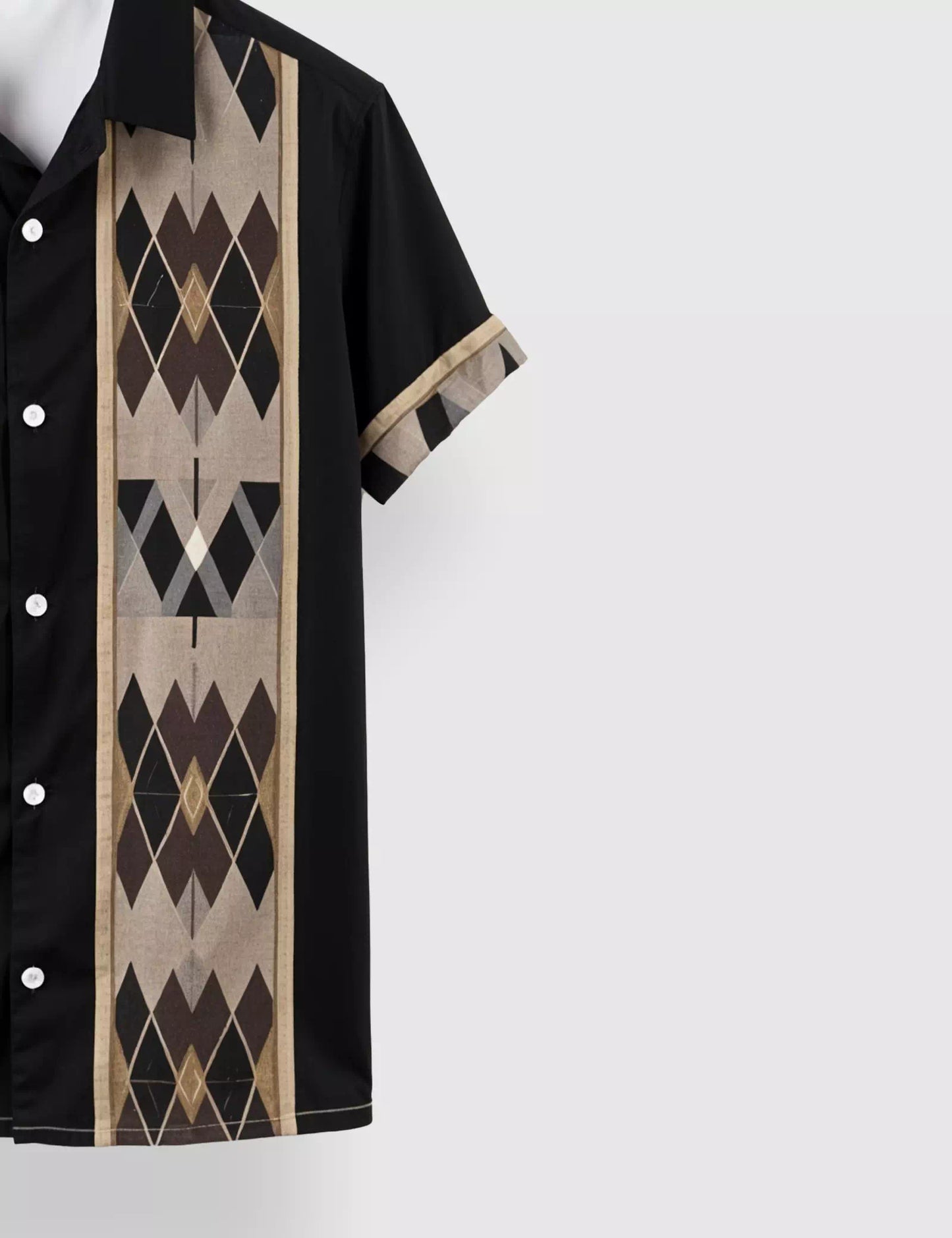 Black Arrow Designer Men's Half Sleeves Printed Shirt Exclusive