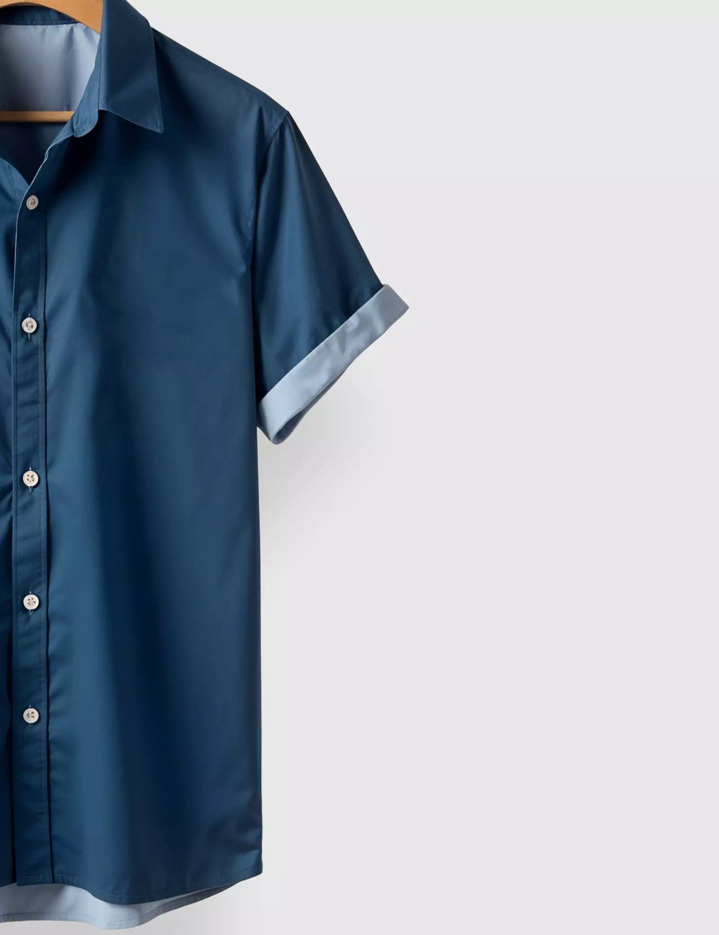 Blue Coconut Designer Men's Half Sleeves Printed Shirt Exclusive